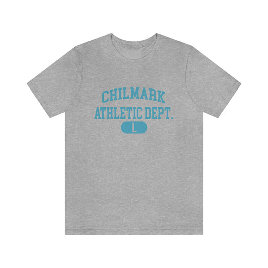 Chilmark MA. Athletic Dept. Crewneck Jersey Short Sleeve Tee