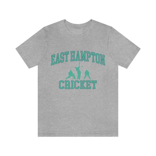 East Hampton Cricket Crewneck Jersey Short Sleeve Tee