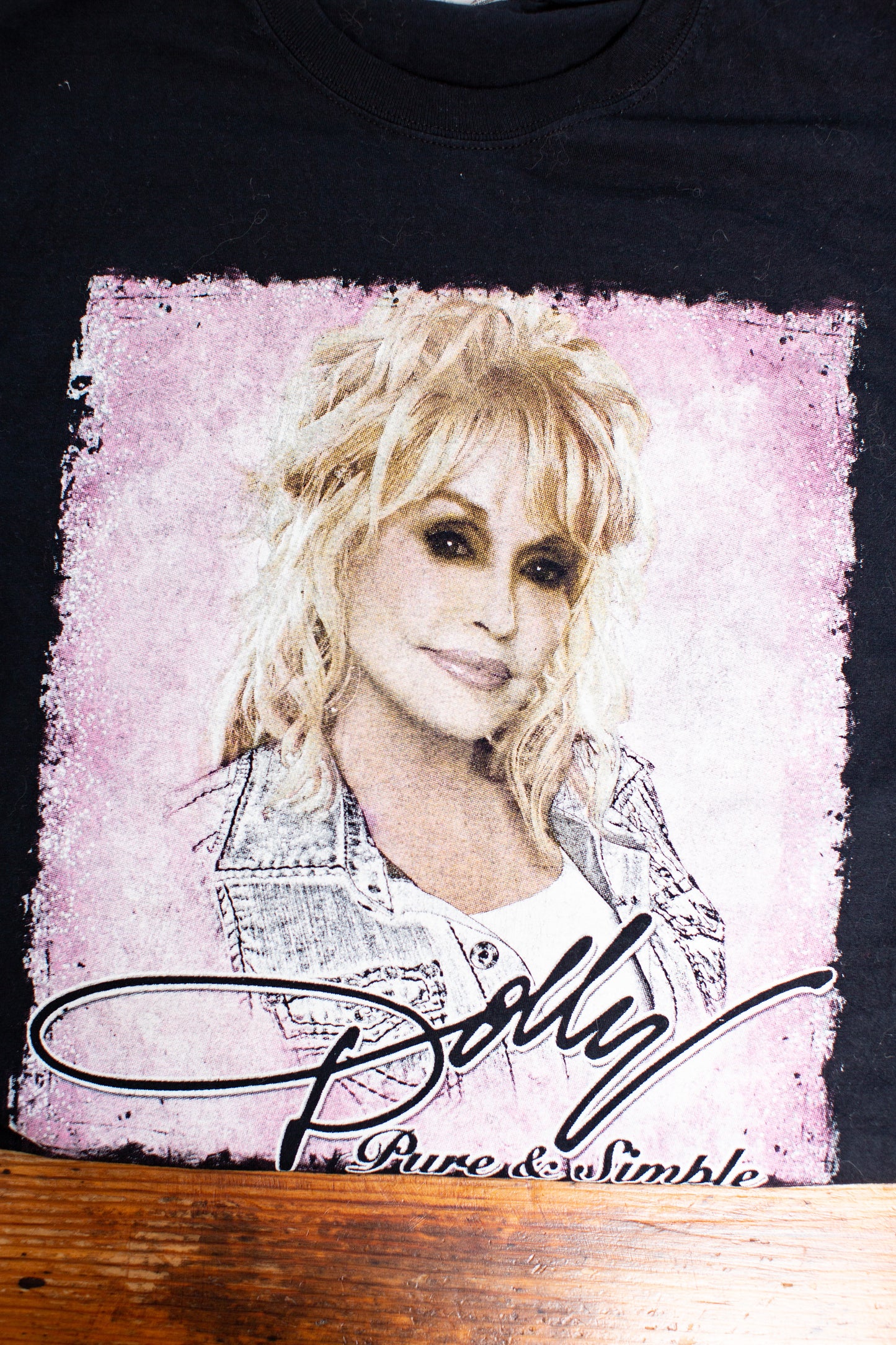 Dolly Parton Pure & Simple 2016 Tour T-shirt Size XL
