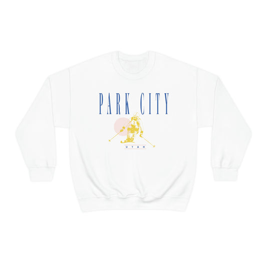 Park City Utah Ski Crewneck Sweatshirt