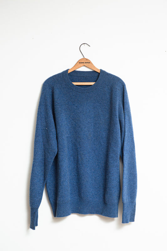 Vintage Blue Cashmere Sweater | Best of Scotland