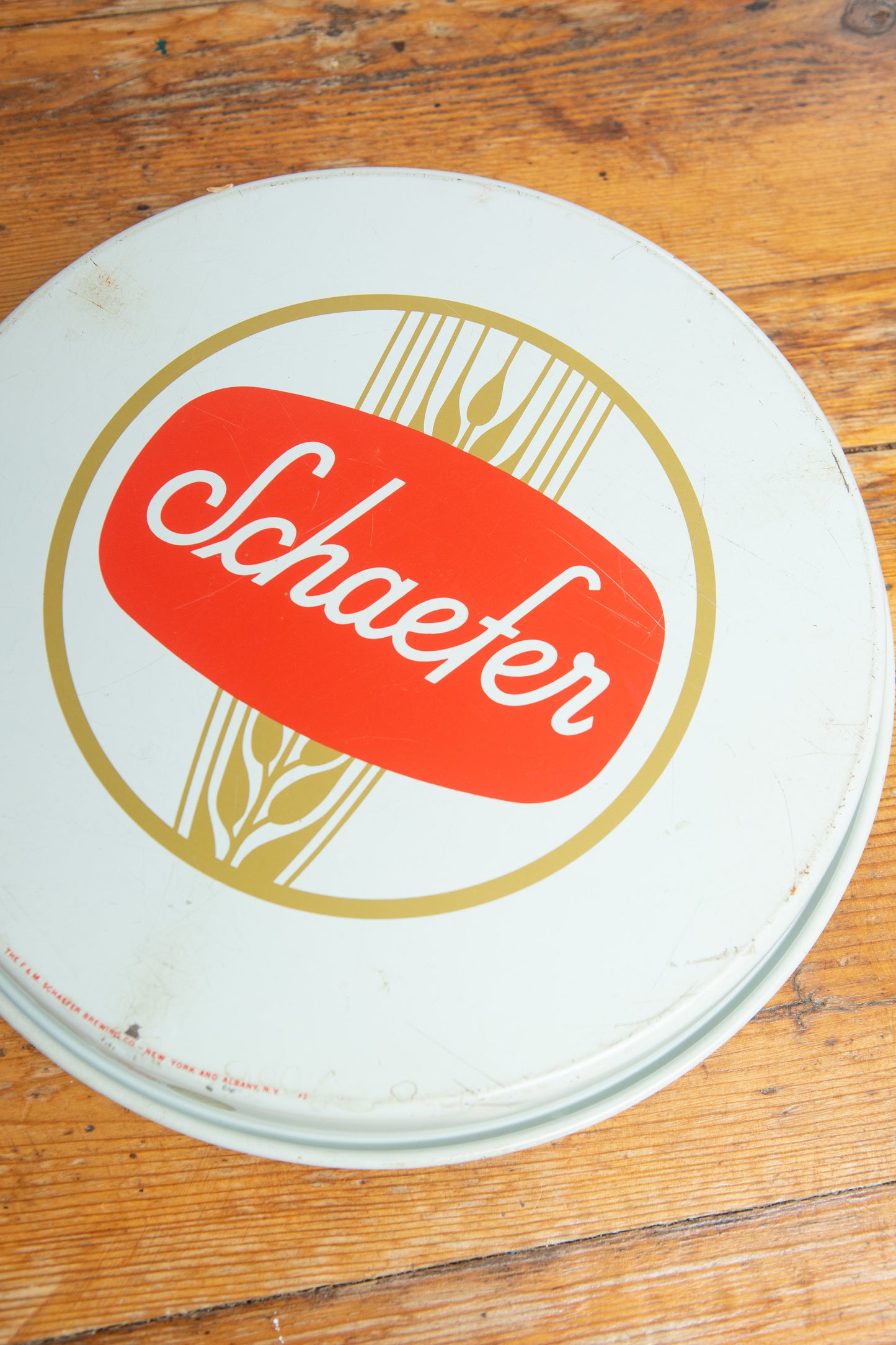 Schaefer Beer Beverage Tray