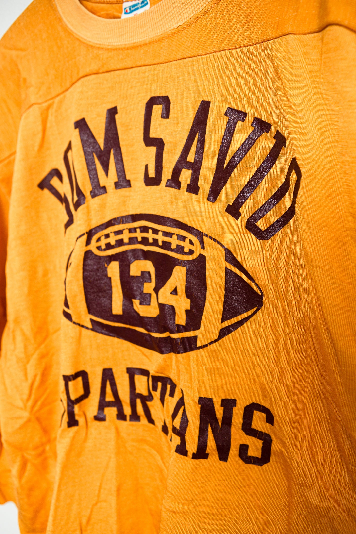 1960's Dom Savio Spartans football jersey #134 | Champion
