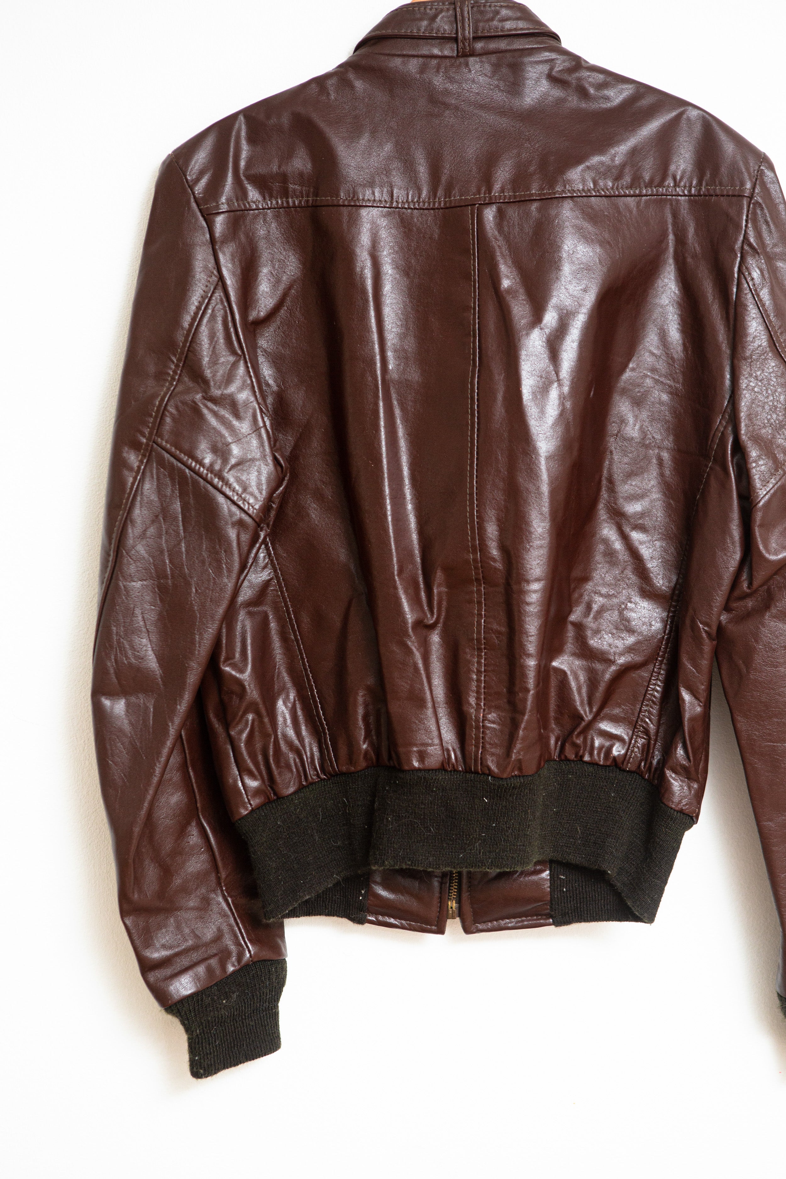 Brown 1980's Gino Leather Jacket – Nash Parker