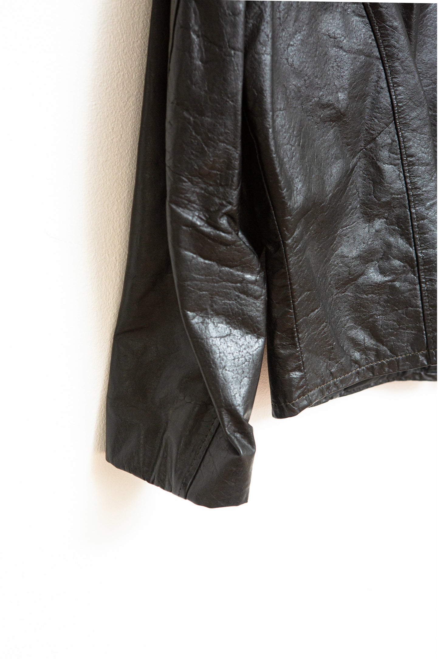 1980's Black Jean Pierre leather jacket