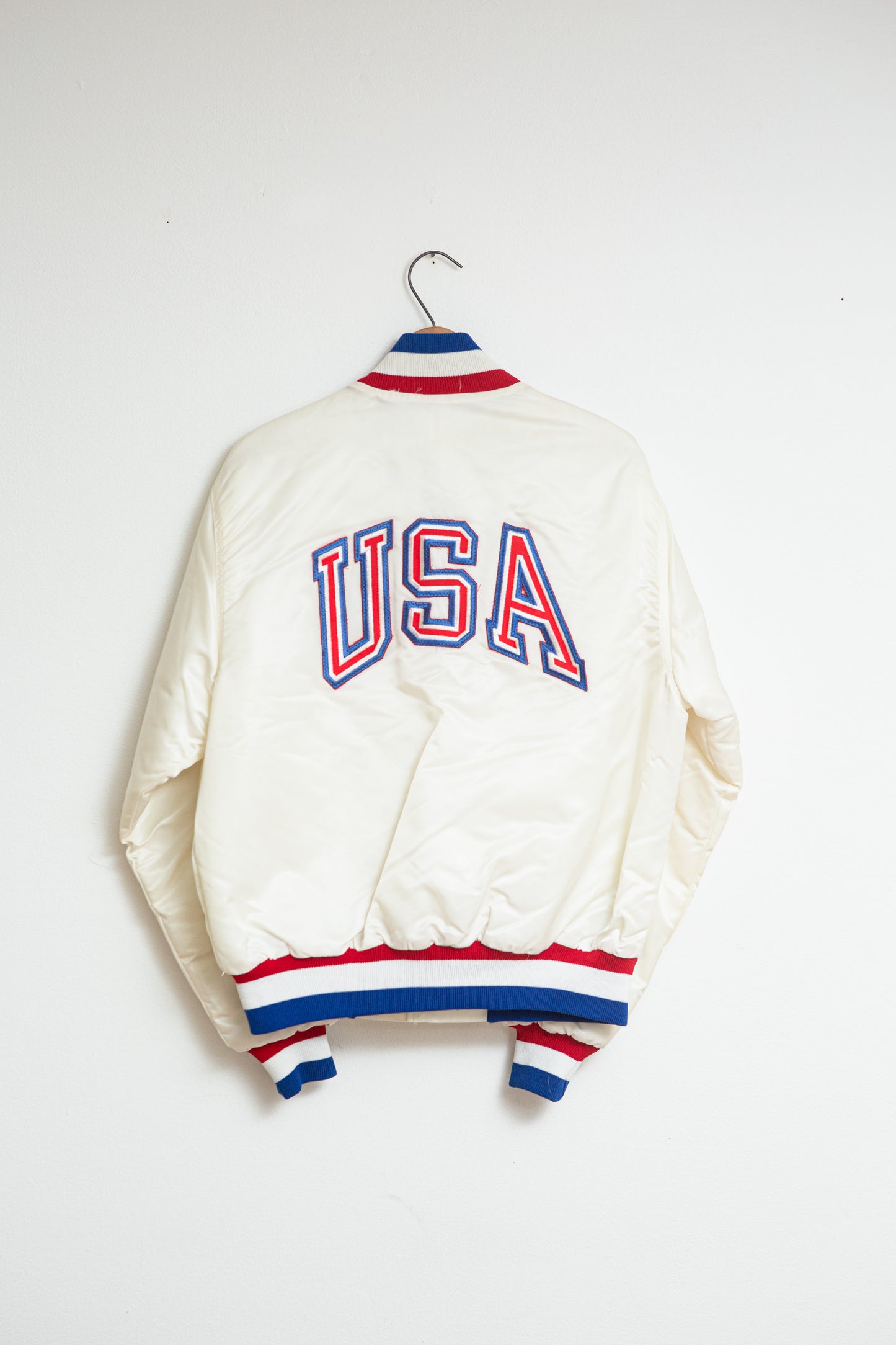 1984 USA Amateur Baseball Team Satin Jacket-Size Medium