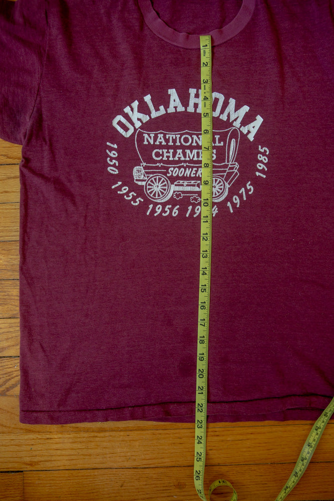 Vintage Oklahoma 1985 National Champs | T-shirt