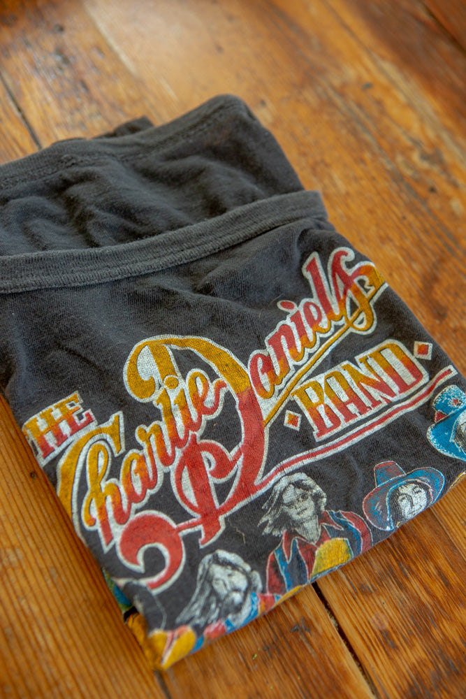 Vintage 80's The Charlie Daniels Band Concert T-Shirt