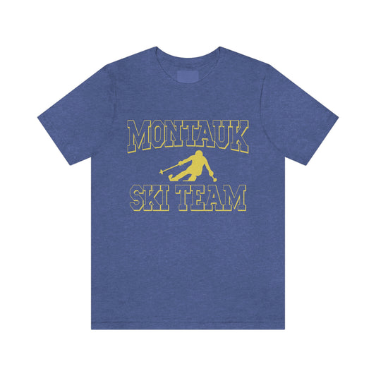 Montauk Ski Team Crewneck Jersey Short Sleeve Tee