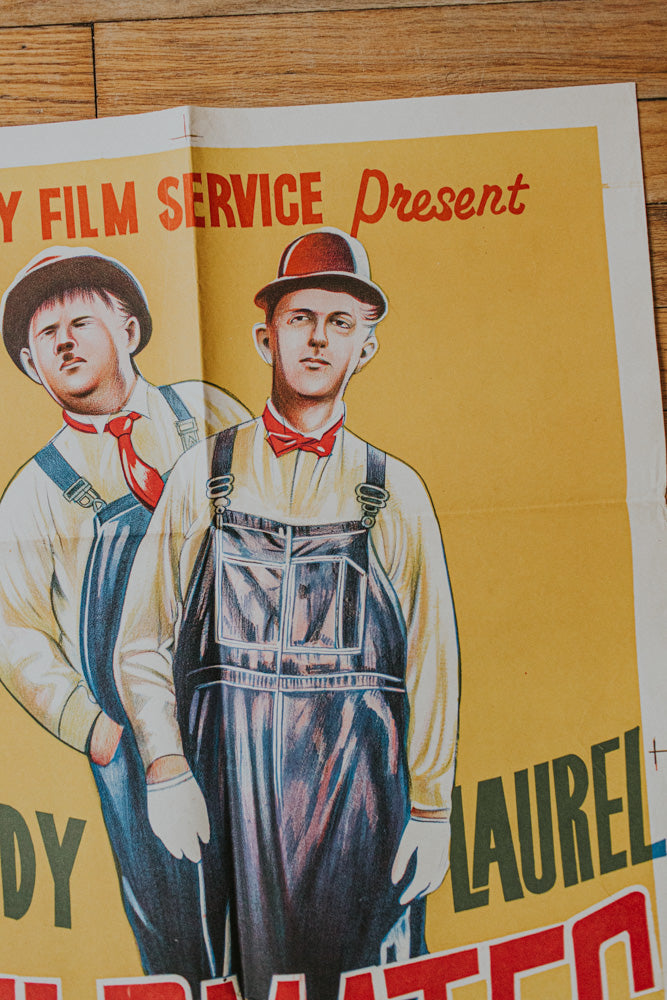 Laurel & Hardy Vintage poster