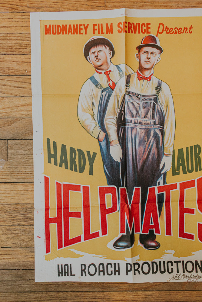 Laurel & Hardy Vintage poster