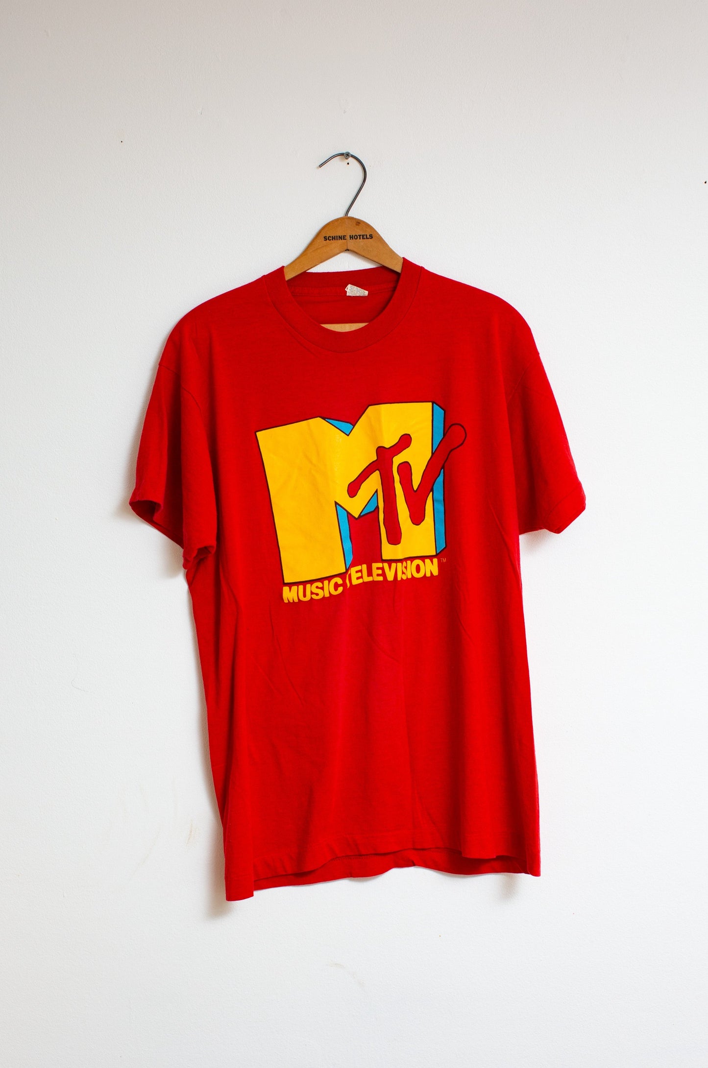 Vintage MTV logo shirt 1980's Single Stitch XL
