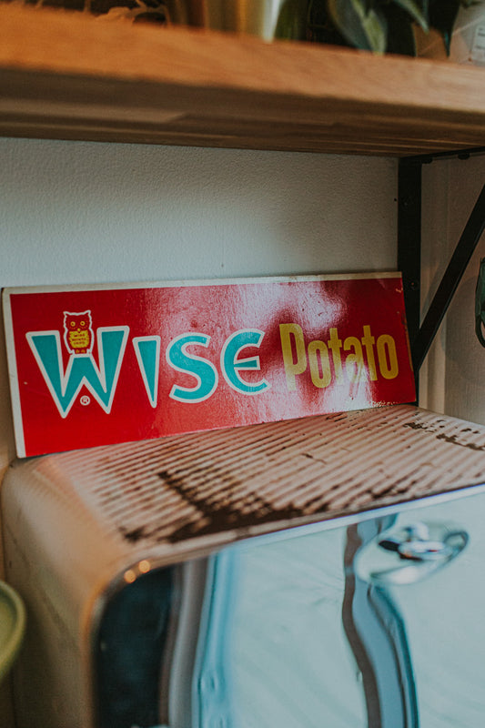 Wise Potato Chips Rack Sign