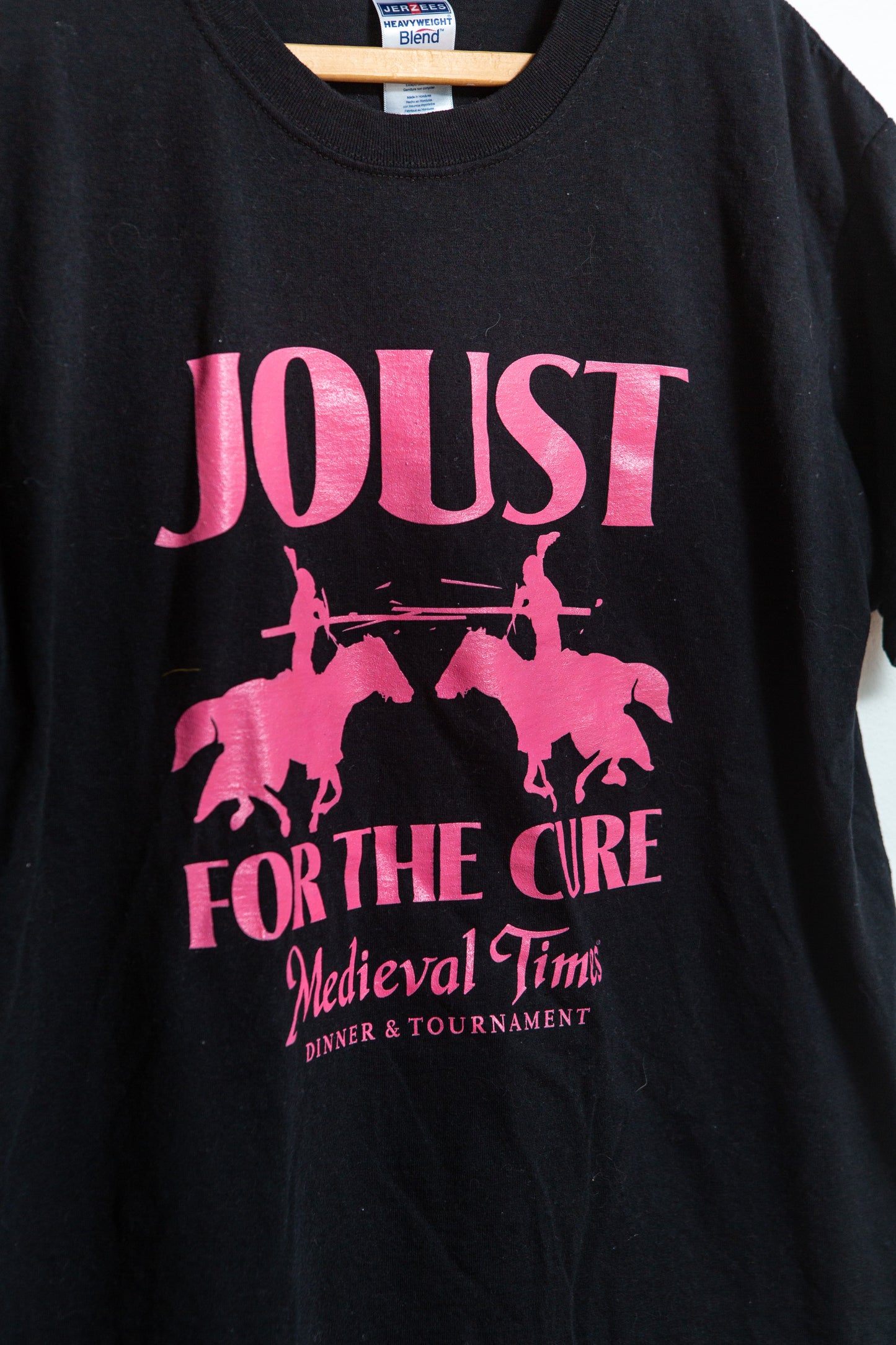 Medieval Times "Joust for a cure" Promo t-shirt