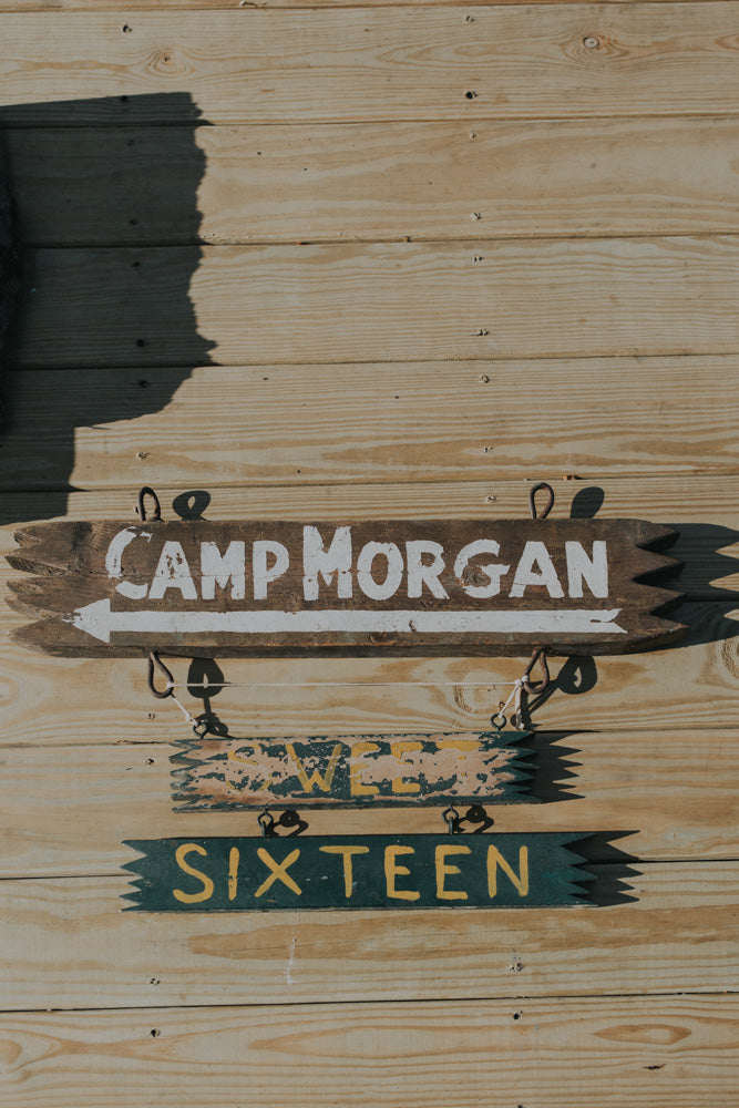Camp Morgan | Camp Signage
