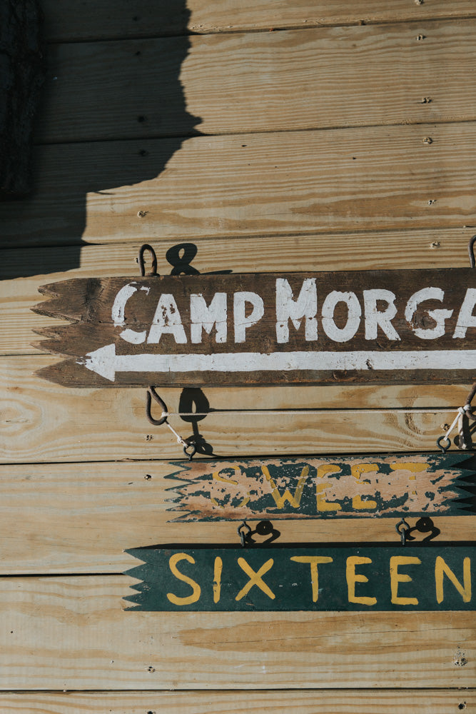 Camp Morgan | Camp Signage
