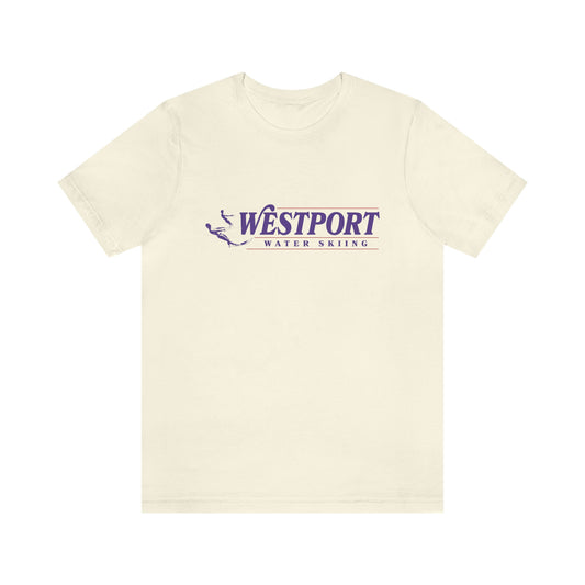 Westport Water Skiing Crewneck Jersey Short Sleeve Tee