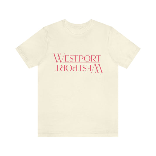 Westport CT. Reflections Crewneck Jersey Short Sleeve Tee